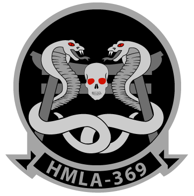 Hmla 369 Gunfighters With Yosemite Sam Emblem